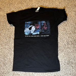 Black Star Wars t shirt Han Solo Chewbacca